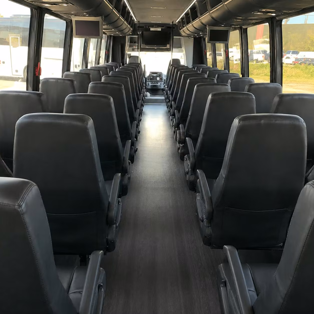 30 passenger minibus interior