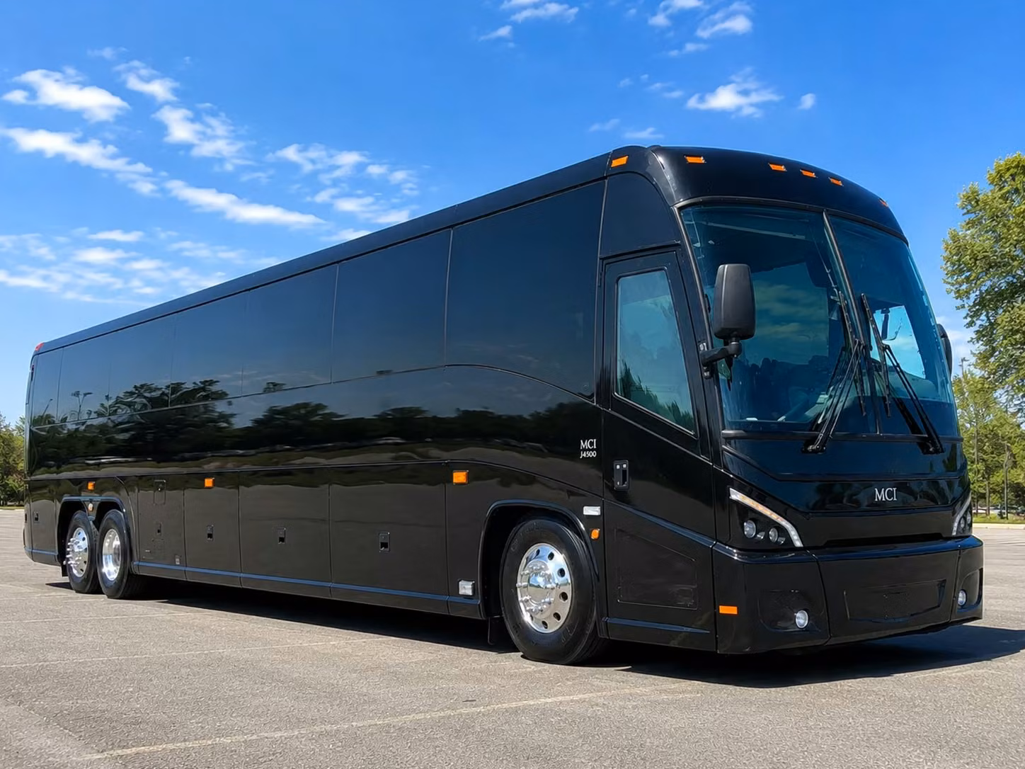 56 passenger charter bus