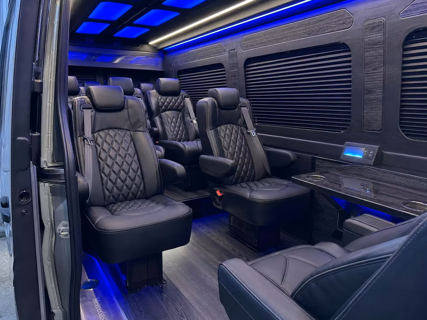 sprinter van transportation for groups and events across chino